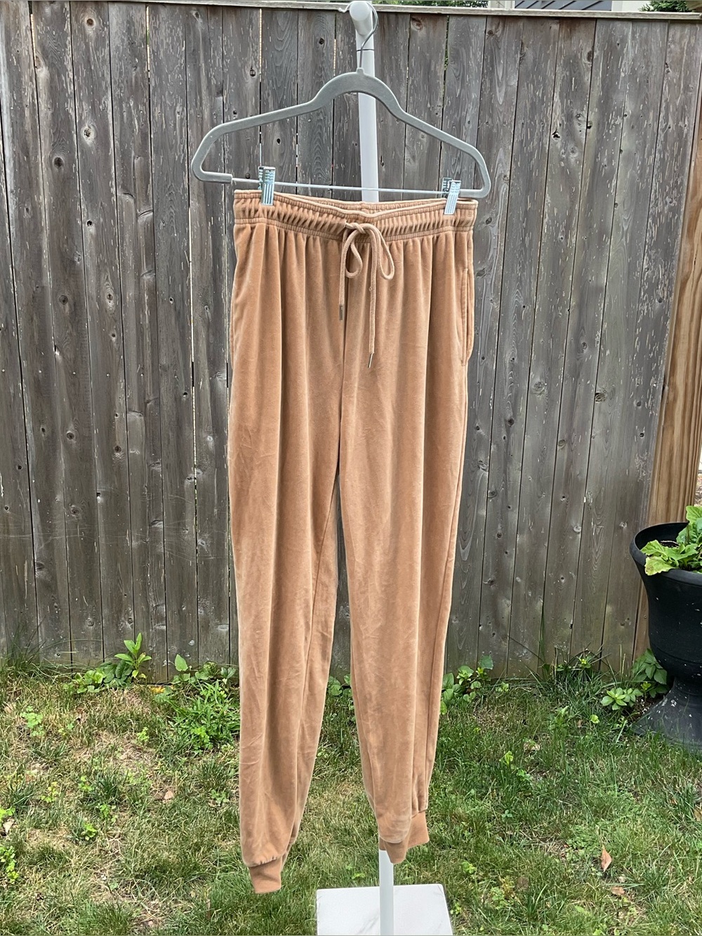 Soft Velour Loungewear Pants